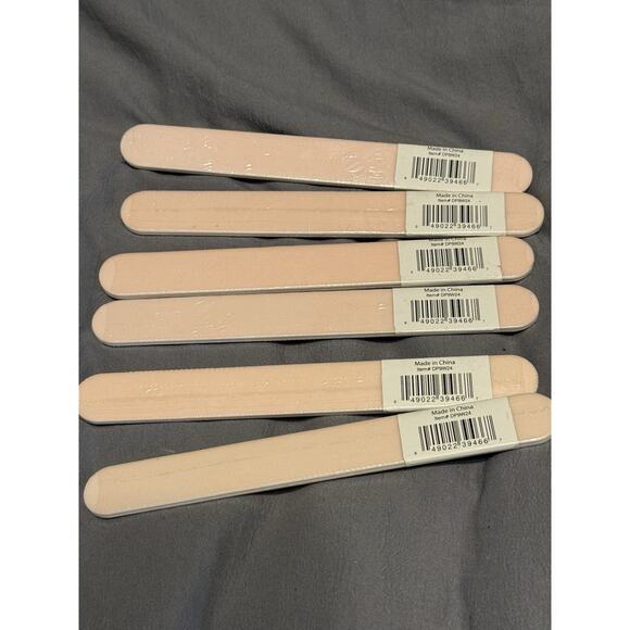 2PK Studio 35 Pink Nail Files Buffers 280 320 Grit 6.5 Inches Salon Emery Boards - Picture 2 of 2